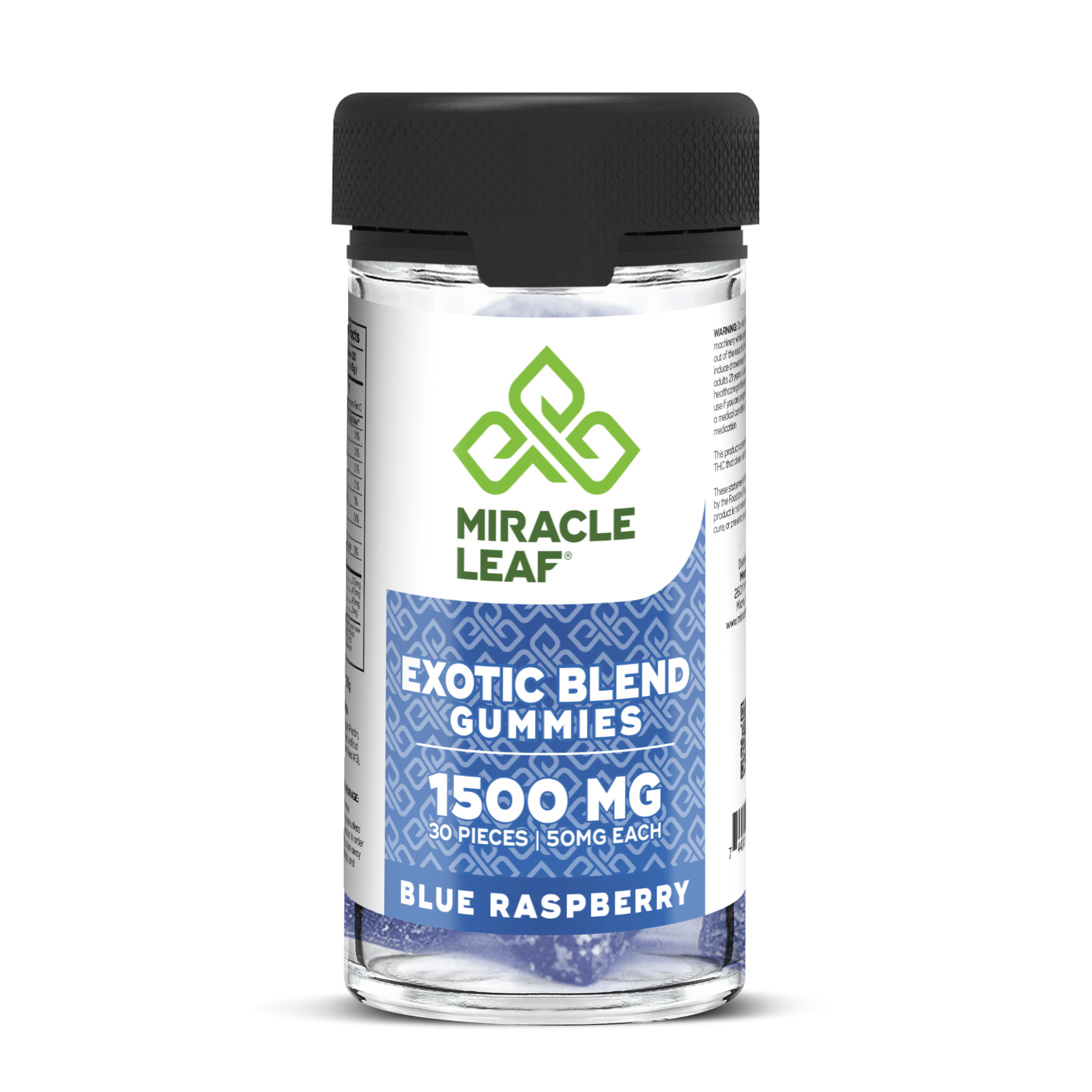Exotic Blend Square Gummies | Miracle Leaf® Store