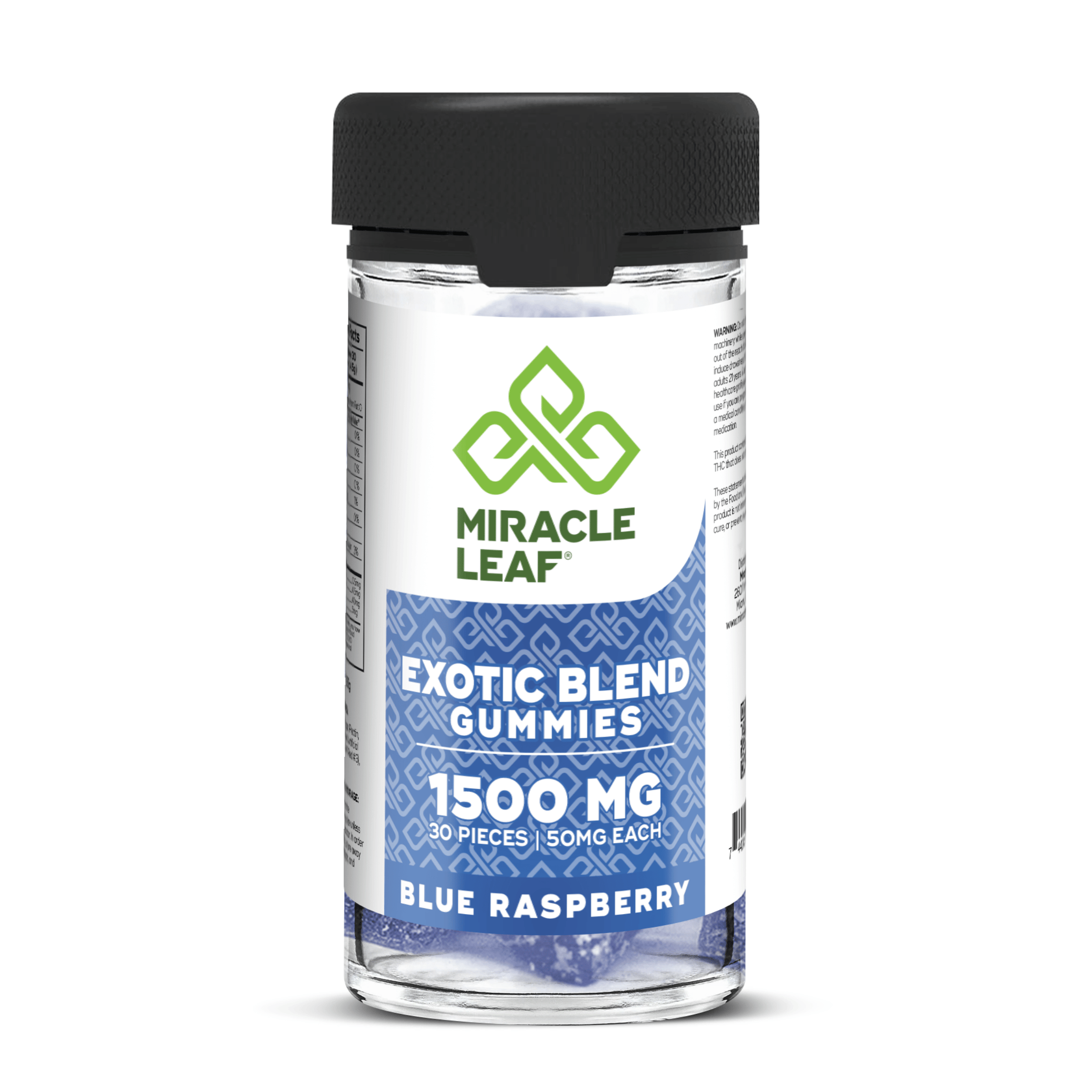 Exotic Blend Square Gummies | Miracle Leaf® Store